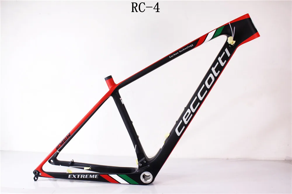 Новая карбоновая велосипедная Рама 27,5 er/29er telaio carbonio strada Ceccotti Светоотражающая конструкция карбоновая mtb рама