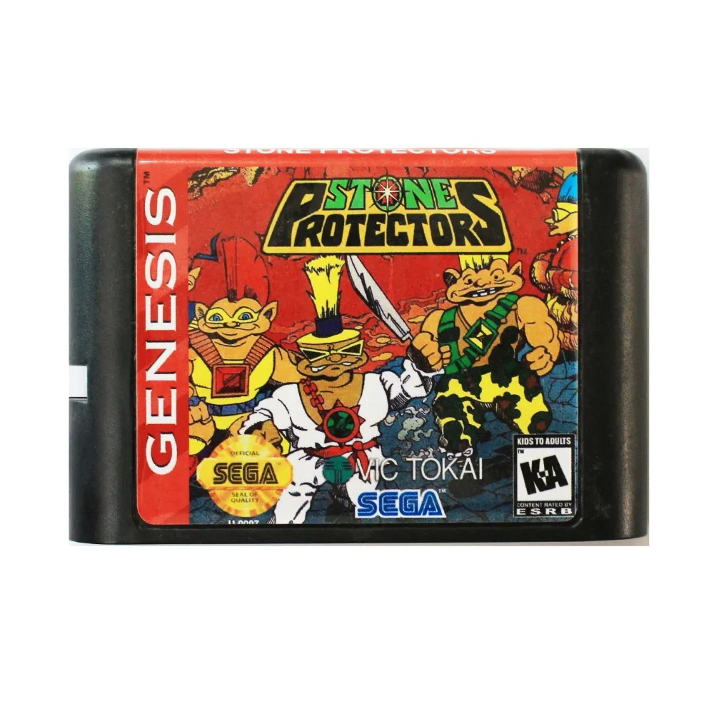 

16 бит игровая карта MD Stone Protectors для Sega Mega Drive для SEGA Genesis