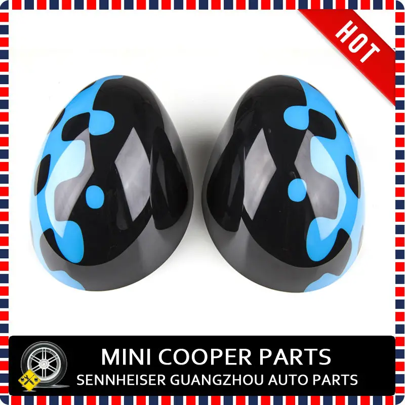 Яркий стильный зеркальный чехол для mini cooper clubman R55 R56 R57 R58 R59 R60 R61 (2 шт./компл.) |