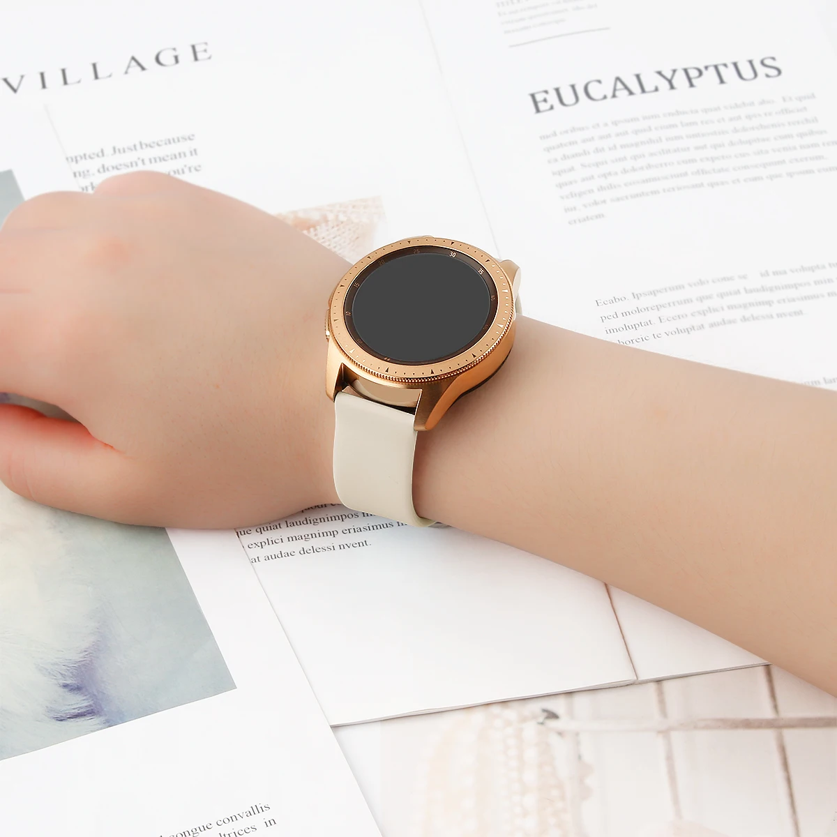 20 мм ремешок для часов R810 samsung Galaxy Watch Active 42 мм спортивный ремешок для часов huawei сменный Ремешок Браслет 91017
