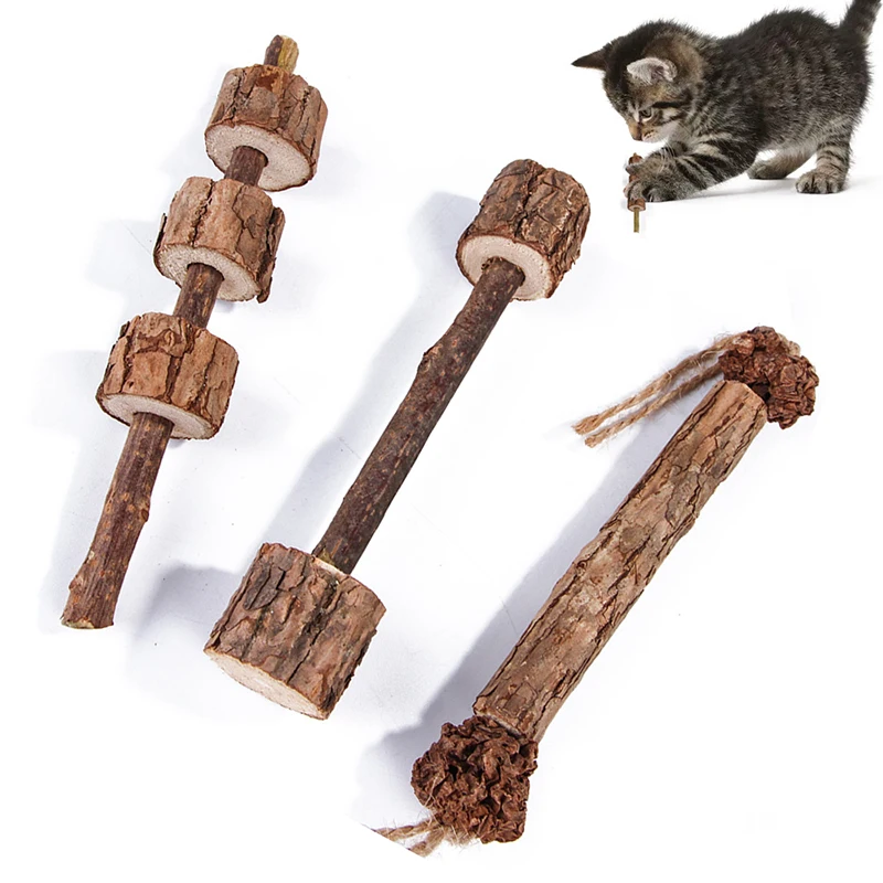 Игрушки для кошек Популярные натуральные кошачьи палочки закусок игрушки