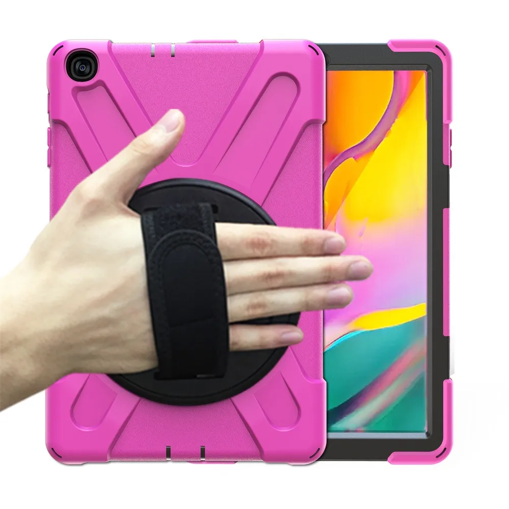 Чехол для планшета ударопрочный ремешок для samsung Galaxy Tab A чехол поворотный для samsung Galaxy Tab A10.1 дюймов() T510/T515