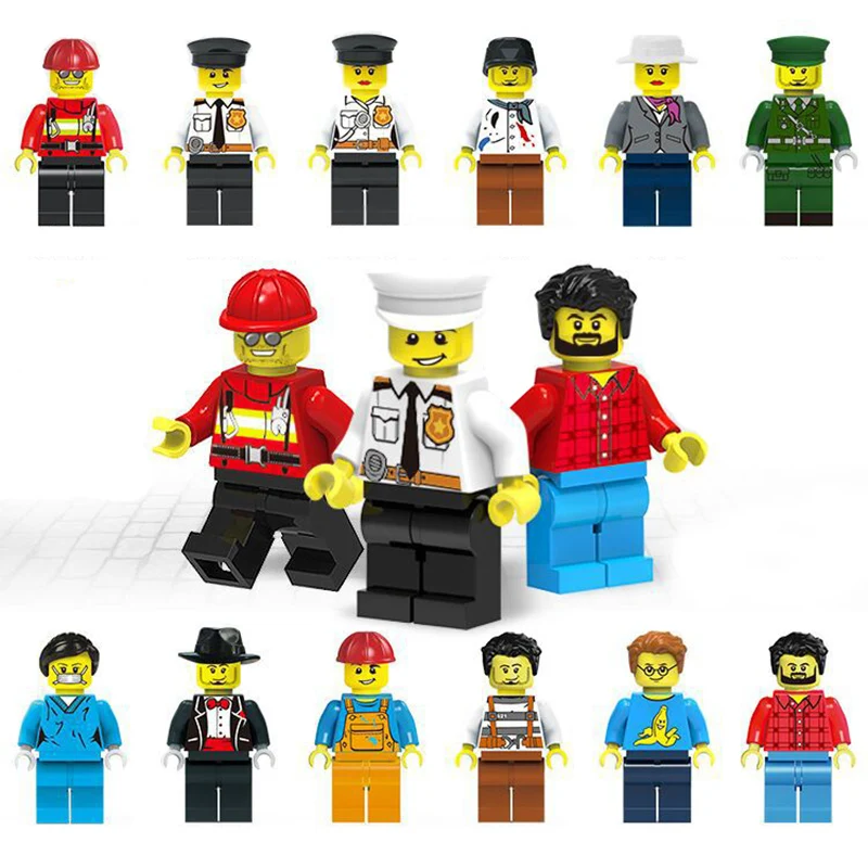 100 шт./лот Ninjago фигурки Marvel блоки образовательные строительные кирпичи игрушки набор для детей игрушки