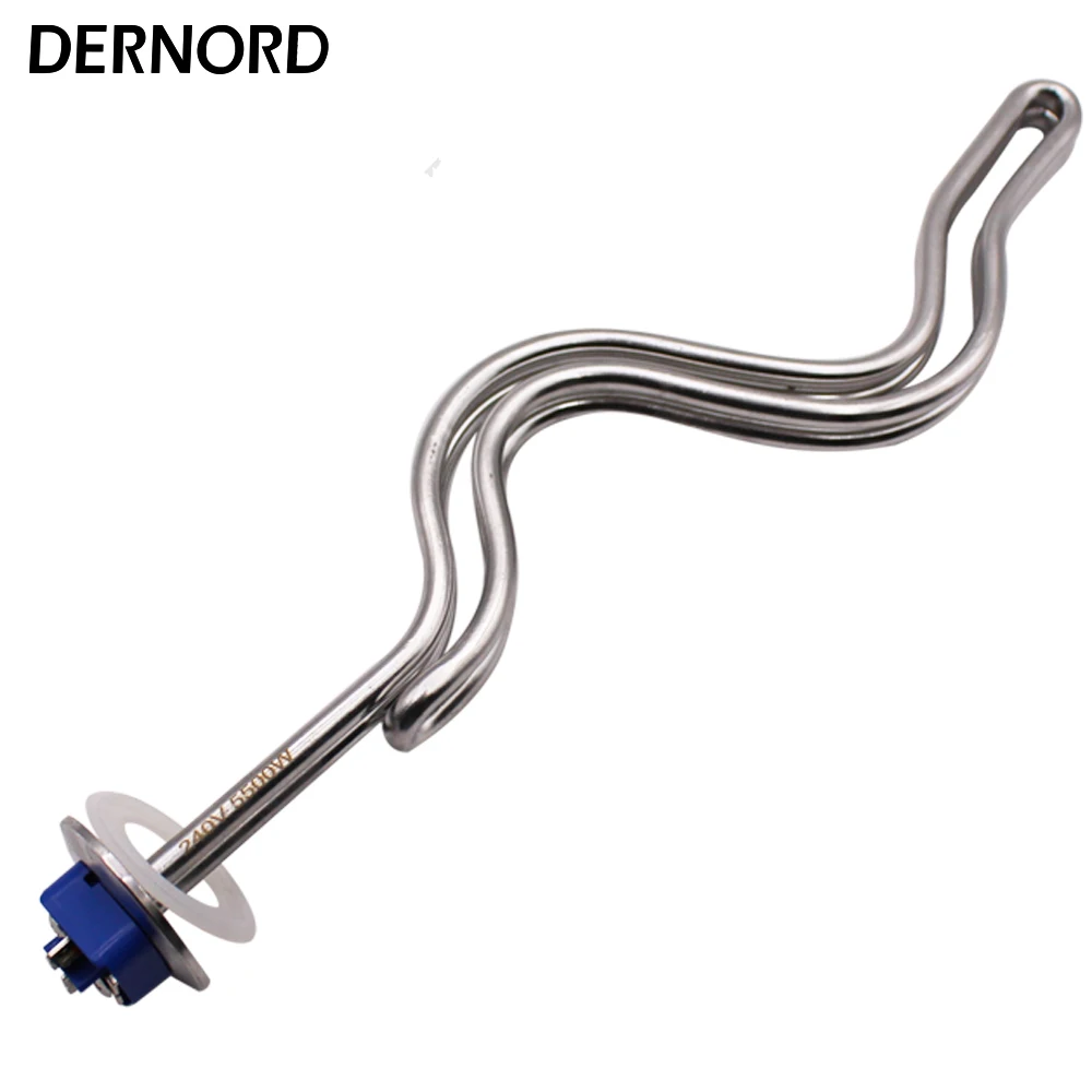 

Dernord 1.5 Tri-clamp (OD50.5mm) 240v 5500w Home Brewing Heating Element Electric Water Ripple Immersion Heater