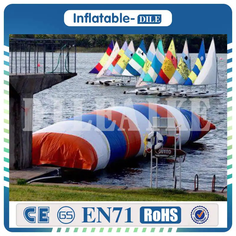 

Amusement inflatable water catapult blob, blob body launcher inflatable floating water park