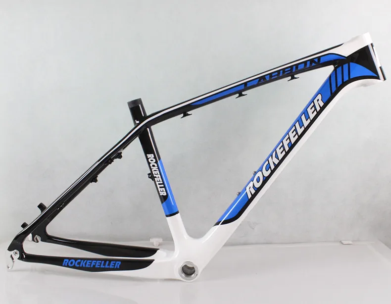 blue MTB рама Премиум карбоновая рама для горного велосипеда, 26 дюймов диаметр колеса MTB Аксессуары для велосипеда, Размер 17 '', цена сюрприза - Цвет: blue