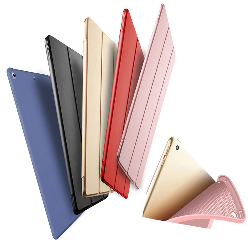 

SUREHIN Nice smart case for apple ipad air 10.5 mini 1 2 3 4 5 2018 2017 9.7 cover protect silicone soft cover for ipad air case