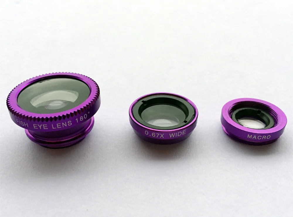 2000 шт. самые продаваемые универсальные 3 в 1 объективы рыбий глаз широкоугольные