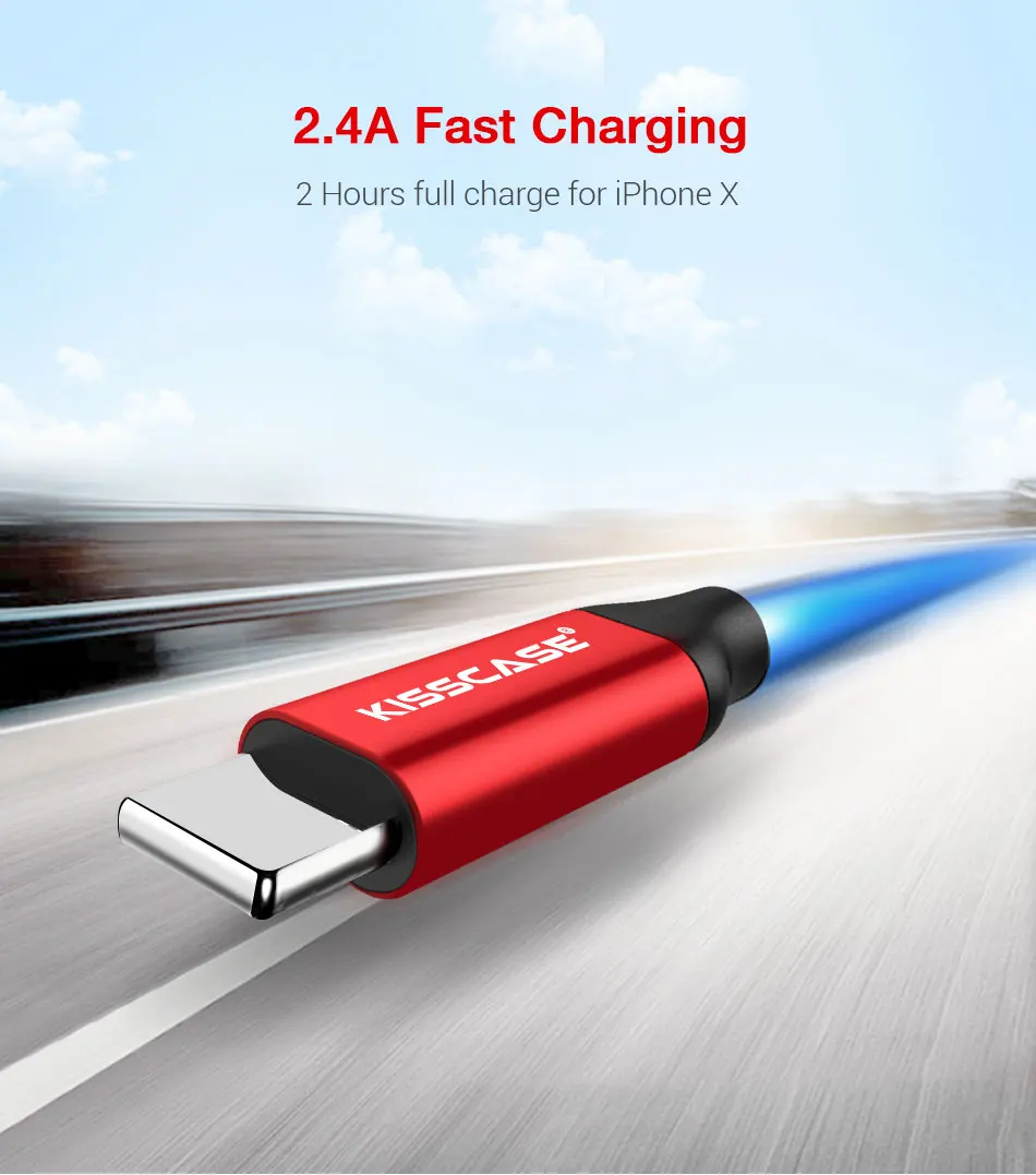 KISSSCASE 3A провод для быстрой зарядки USB кабель для iPhone Android Micro USB кабель type c USB C кабели для samsung huawei Xiaomi провод