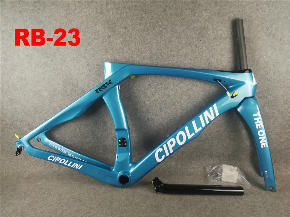 Оранжевый Cipollini RB1K THE ONE блестящая карбоновая рама для дорожного велосипеда 3 K/1 K