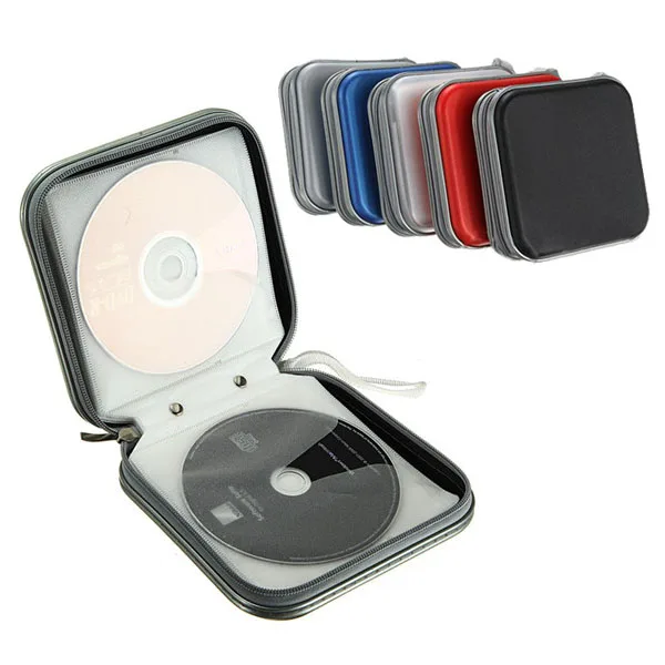 Новый портативный 40 шт. вместительный диск CD DVD VCD кошелек для хранения DJ