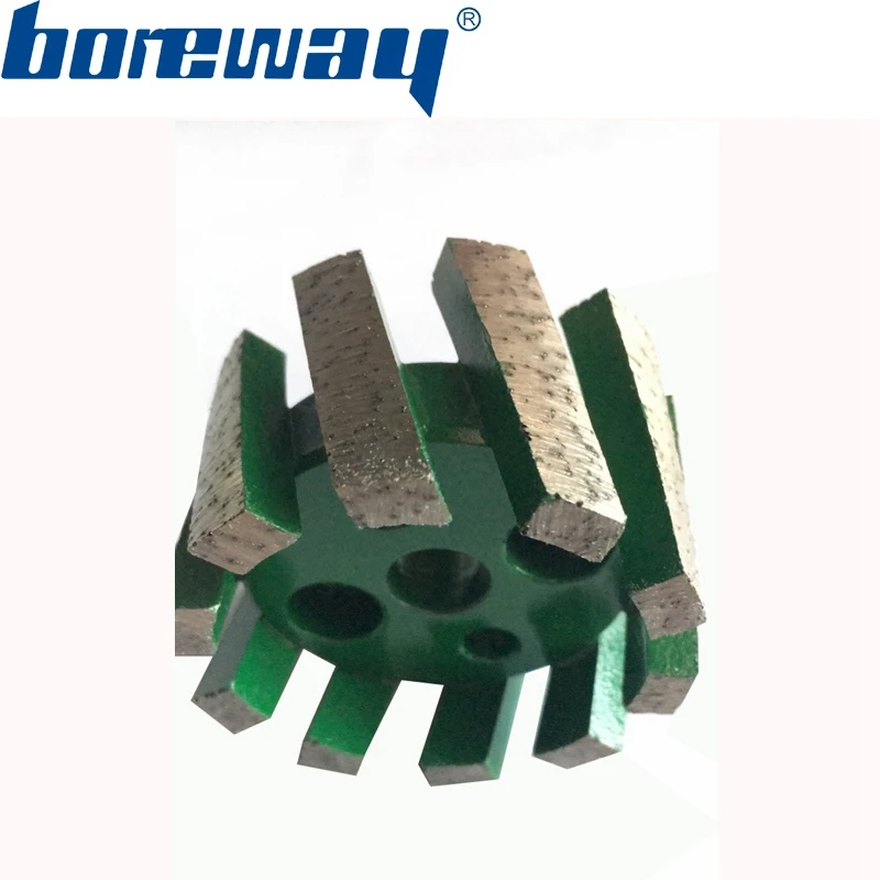 Boreway Поставка D50* 30 T* 10 H алмазное сверхмощное измерительное колесо Алмазное Колесо для шлифовальный гранит мраморная кромка плиты