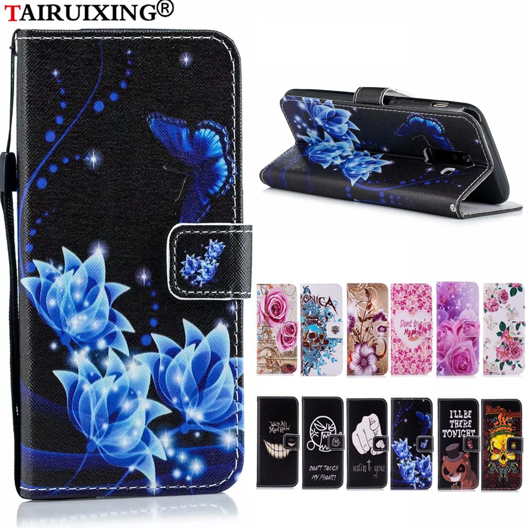 Чехол-книжка из искусственной кожи с рисунком морфио для Samsung Galaxy S3 S4 S5 Mini S6 S7 Edge S8