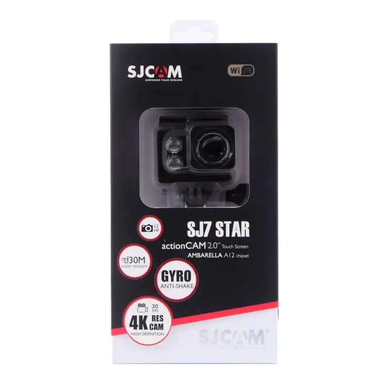 Оригинальная Спортивная камера SJCAM SJ7 Star 4K HD сенсорный экран 2 0 дюйма
