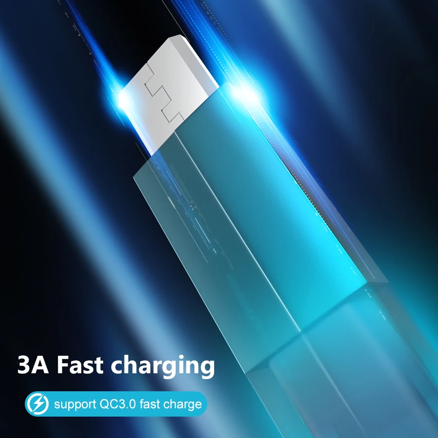 Фото Кабель Micro USB 3A для быстрой зарядки, 2 м, 3 м, для Xiaomi Redmi Note 5 Pro, Android, мобильный телефон, кабель для передачи данных для Samsung S7, Micro Charger №3
