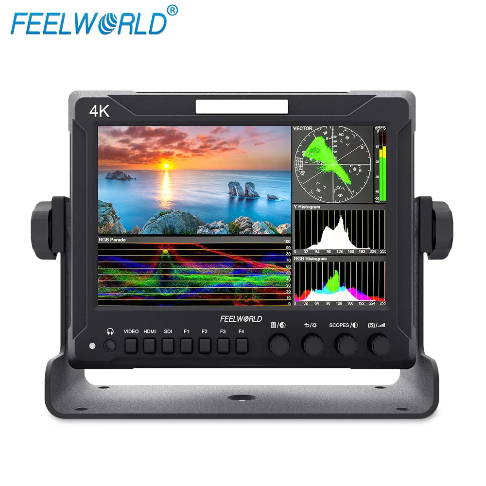 7 дюймовый IPS FHD SDI 4K HDMI полевой монитор Feelworld Z72 для DSLR с прицелами гистограмма