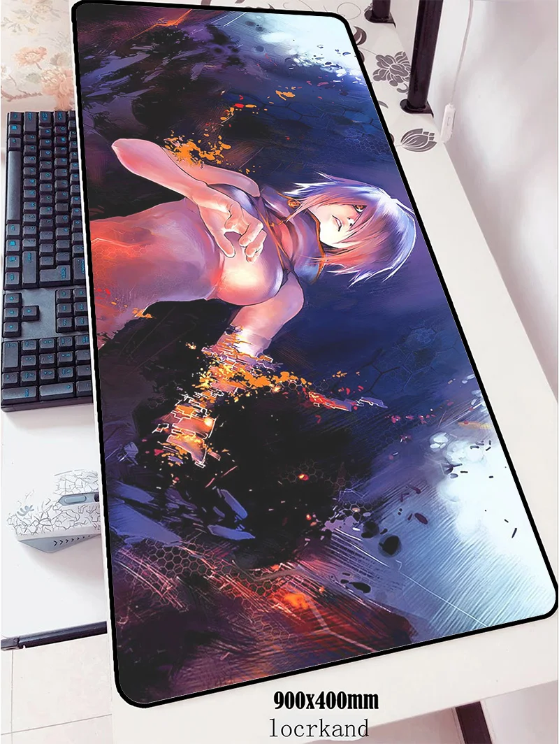 Аниме padmouse 900x400x3 мм игровой коврик для мыши 3d большой геймер компьютерный стол