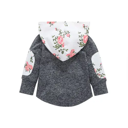 Коллекция 2018 года повседневные осенние хлопковые Толстовки для маленьких