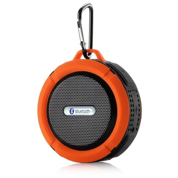 Розовый C6 Водонепроницаемый Открытый Bluetooth динамик TF беспроводной музыкальный громкий динамик портативный динамик s Душ велосипедный динамик для велосипеда ванная комната - Цвет: Розовый