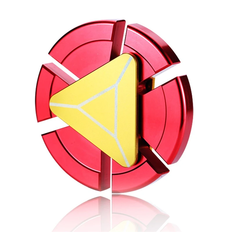 Железный человек Капитан Америка Круглый колеса EDC Непоседа блесны ручной Spinner