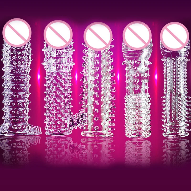 5 шт. прозрачный мужской презерватив для пениса фаллоимитатор сексуальных игр