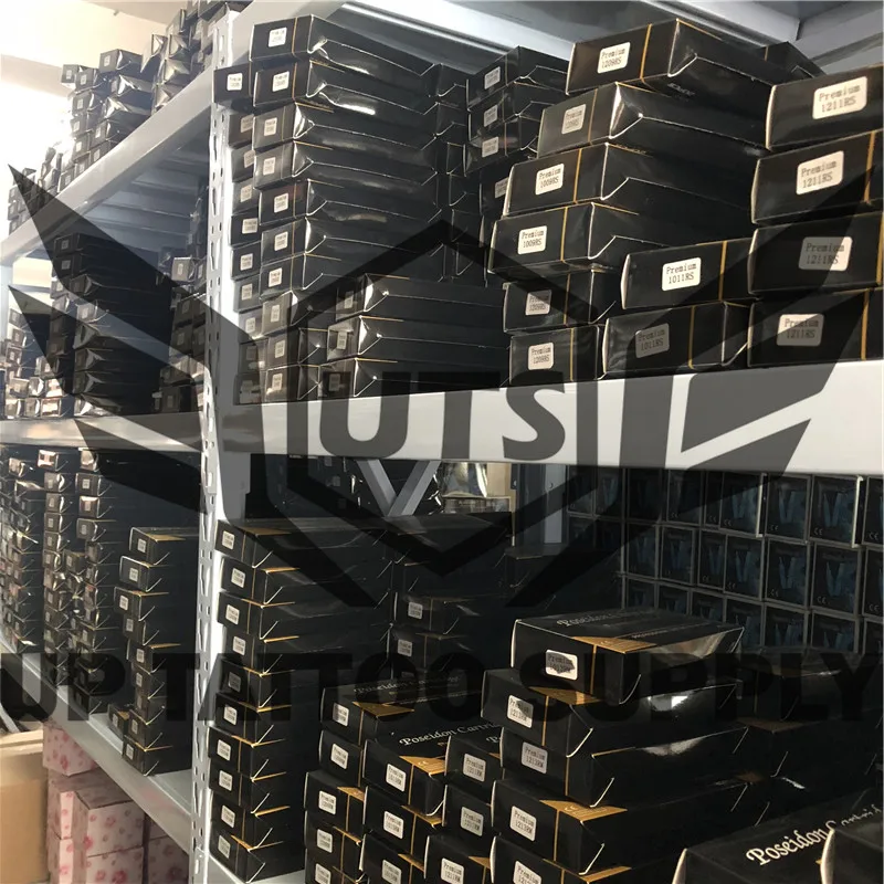 

40PCS Tattoo Needles Cartridge Professional Tattoo Needle Round Magnum 1225RM 1025RM Disposable Medical Sterilized Supplies