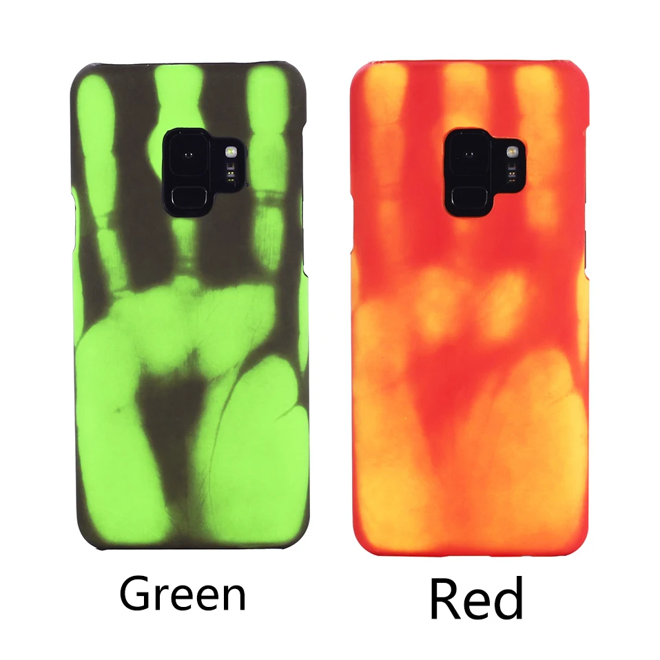 Hot Warm Funny Case For Samsung S7 Edge S8 Plus S9 Galaxy Note8 Physical Thermal Discoloration Cover |