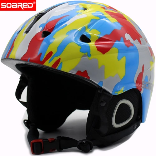 No.1 without goggles Качественный брендовый мужской/женский/детский лыжный шлем, шлем для сноуборда, скейтборда, маска для зимнего снега, теплая, быстрая, для мотоциклистов, лыж, сани, Спортивная безопасность - Цвет: No.1 without goggles