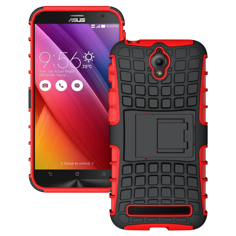 Hybrid Hard Case on for Asus Zenfone Go ZC451TG Z00SD Silicone Bumper Rugged Shockproof Cover ZenFone 4.5 |