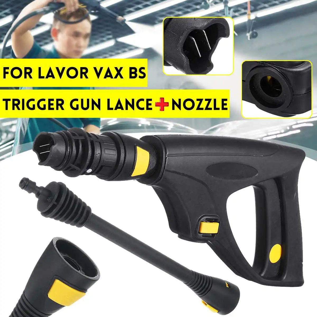 Пусковое устройство для мойки под давлением+ насадка 160 бар/16 МПа для LAVOR VAX BS
