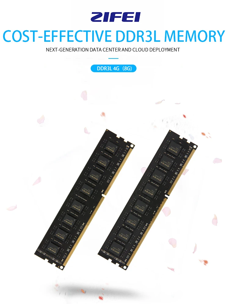 ZiFei оперативная Память DDR3L 8 ГБ 4 ГБ 1600 МГц 1333 МГц 1066 МГц 240Pin LO-DIMM полностью совместима с настольным компьютером