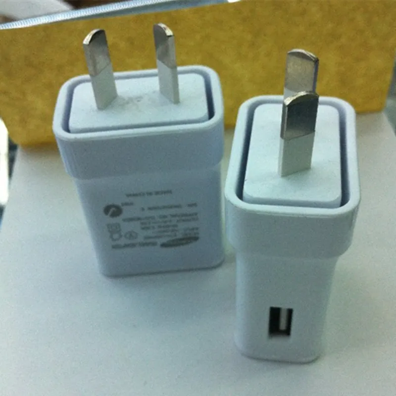 50 шт. 2A AU Plug USB AC настенное домашнее зарядное устройство адаптер питания для Samsung