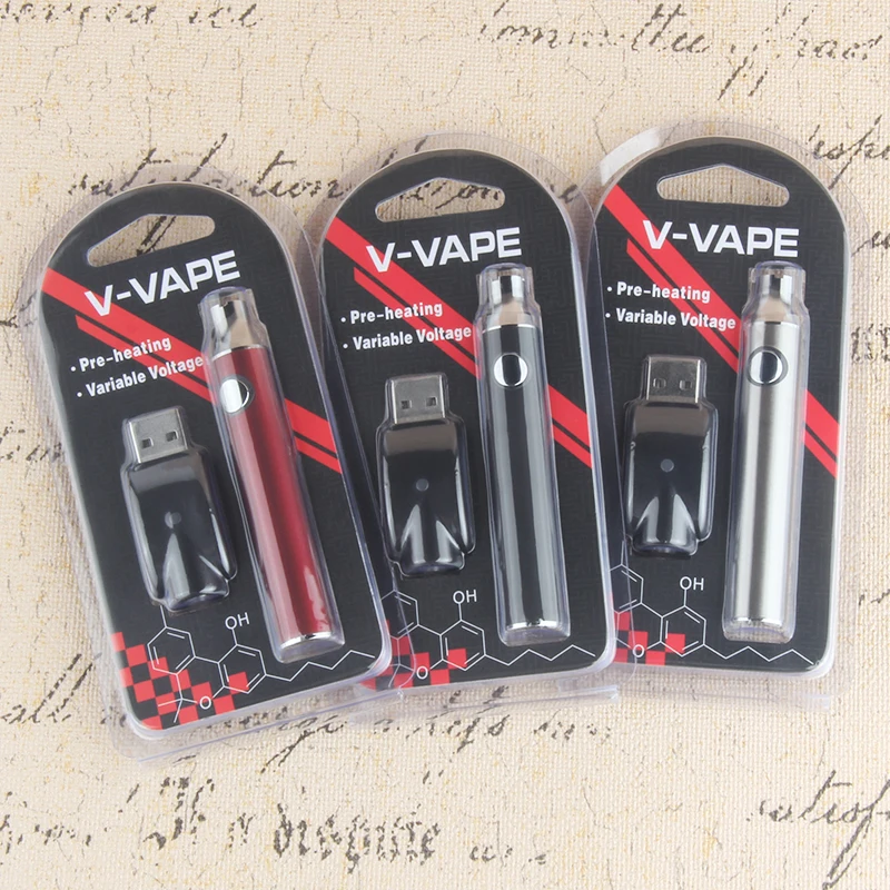 2 шт./лот функция разогрева электронная сигарета EVOD батарея LO VAPE переменное