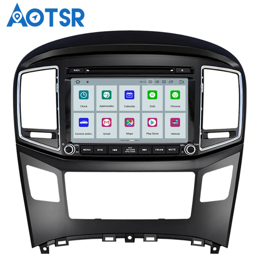 Android9.0 автомобильный DVD плеер GPS навигация для Hyundai H1 Grand Starex Royale i800 2016 2017 Радио
