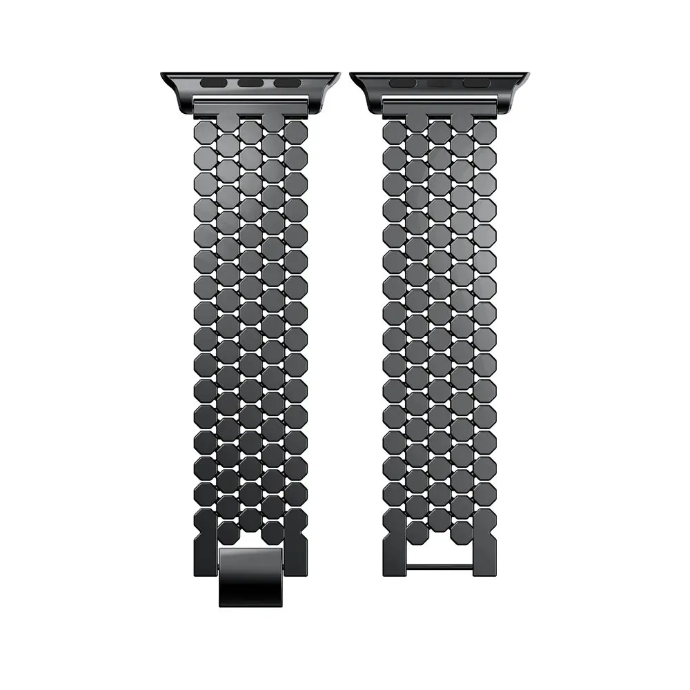 Ремешок из нержавеющей стали для Apple watch звеньевой браслет iwatch 4 3 2 1 series 42 мм 38 с