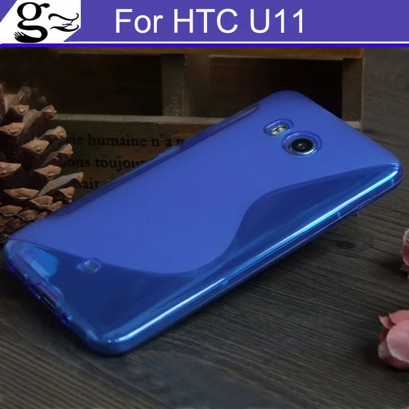 Чехол для htc U11 u 11 мягкий чехол из ТПУ силиконовая задняя крышка чехлы телефонов