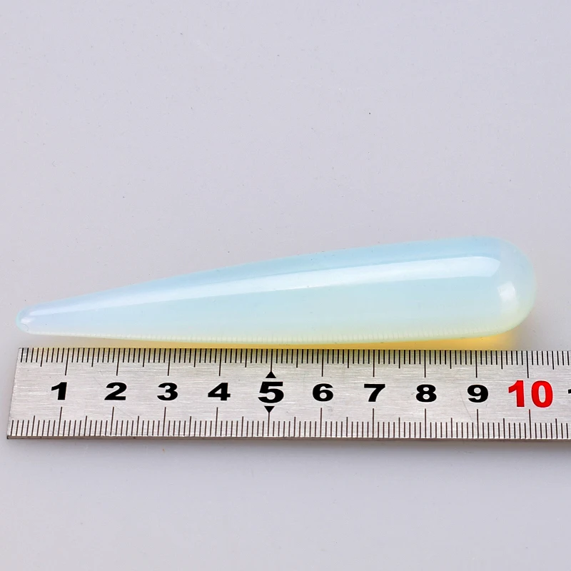 Просверленные иони яйца с йони Палочка Набор из опалита ручной работы для женщин