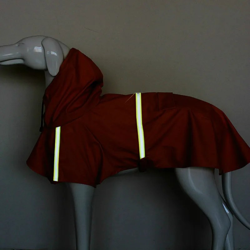 S 4XL дождевик для собак водонепроницаемая одежда больших пальто улицы