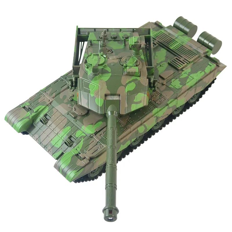 1/24 T99 инерционный танк, звук и светильник, игрушечный автомобиль, Военный танк, 2 цвета, для детей, подарок на день рождения