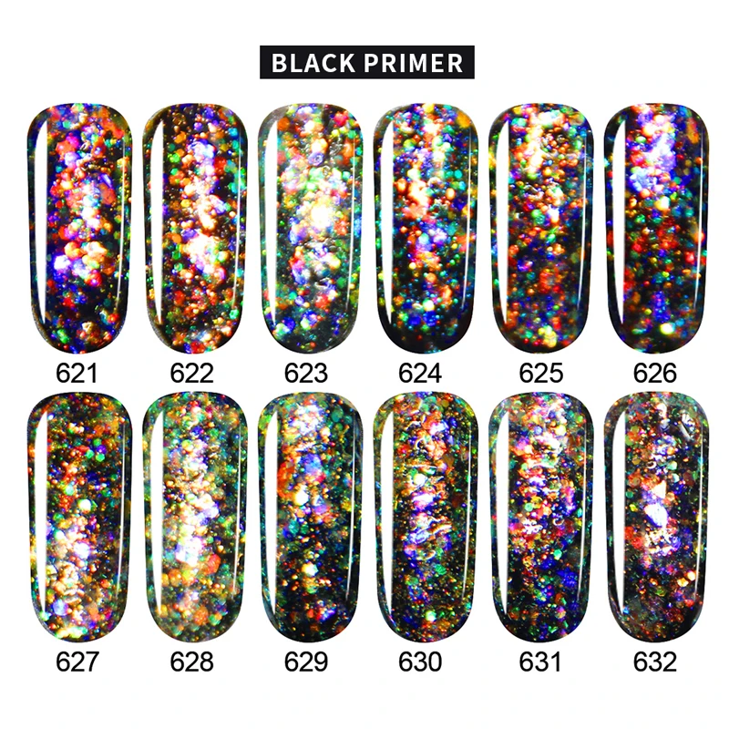 Блестящий Алмазный Гель-лак KADITION для ногтей Полупостоянный Базовое покрытие |