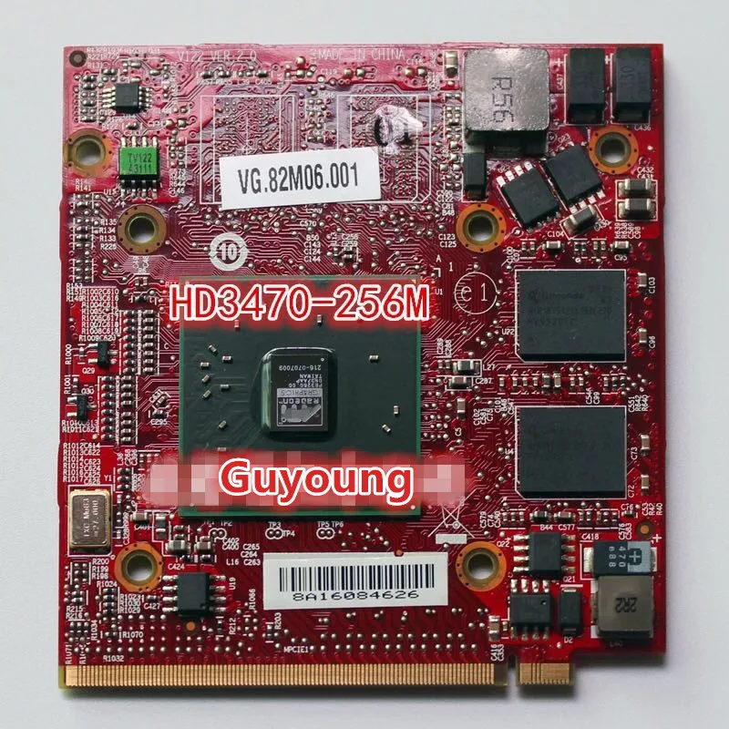 Для ATI Mobile Radeon HD3470 HD 3470 256MB VAG карта для acer Aspire 4920G 5530G 5720G 6530G 5630G 5920G