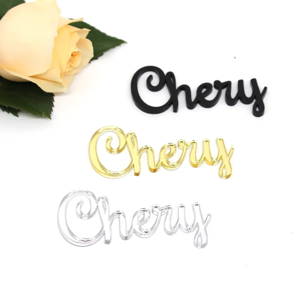 1x Лазерная вырезка названий для свадеб персонализированные настройки слов имени