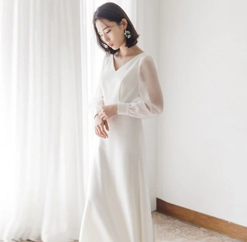 Шикарное пляжное свадебное платье в стиле бохо атласные свадебные наряды до