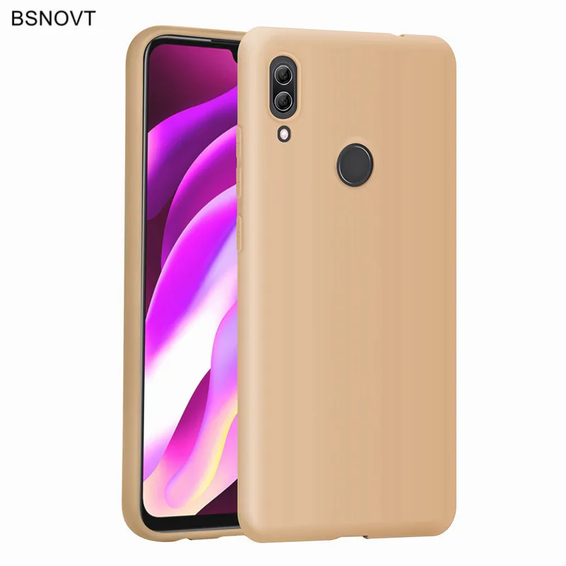 Для Xiaomi Redmi Note 7 Чехол Мягкий ТПУ резиновый силиконовый противоударный чехол для