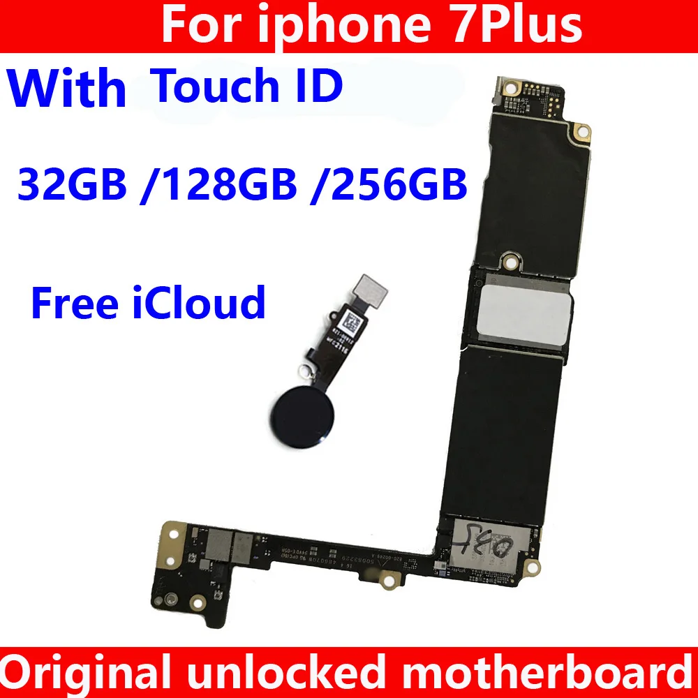 Оригинальная материнская плата для iphone 7 P/7 Plus 32 ГБ 128 256 полностью
