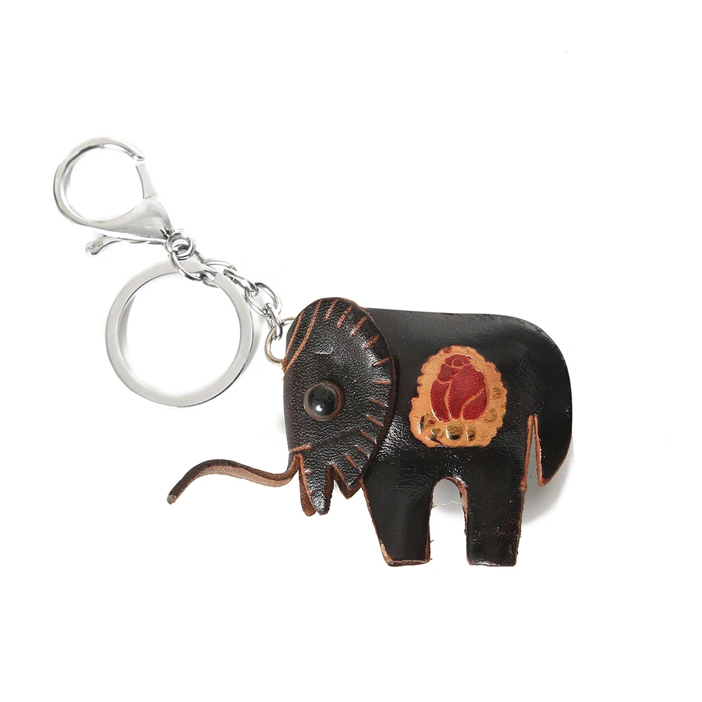 Flyingлесная кожа брелок милый мини со слоником прекрасный для девочек llaveros para mujer