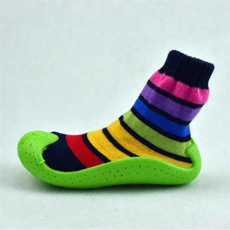 Baby Socks With Rubber Soles Newborn Anti Slip Hot Sale Children Toddler Shoes Cotton 001xyHJS | Детская одежда и обувь