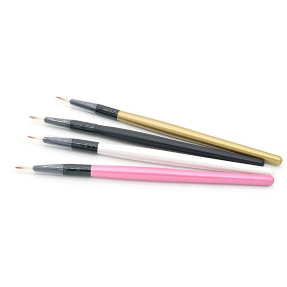 Новинка 1 шт. кисть для подводки глаз с одной деревянной ручкой мягкие волоконные