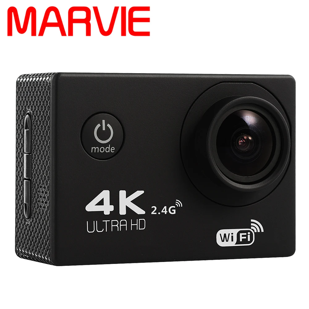4 К 170 углы объектива 16MP WI-FI Action Sports Камера 1080 P HD шлем 30 м Водонепроницаемый