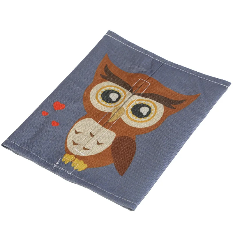 1 шт. Печатный хлопчатобумажный мешок для хранения льняной ткани диван скатерть